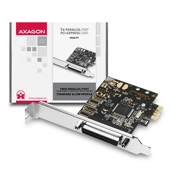 Axagon PCEA-P1 interface cards/adapter Internal Parallel – image 6