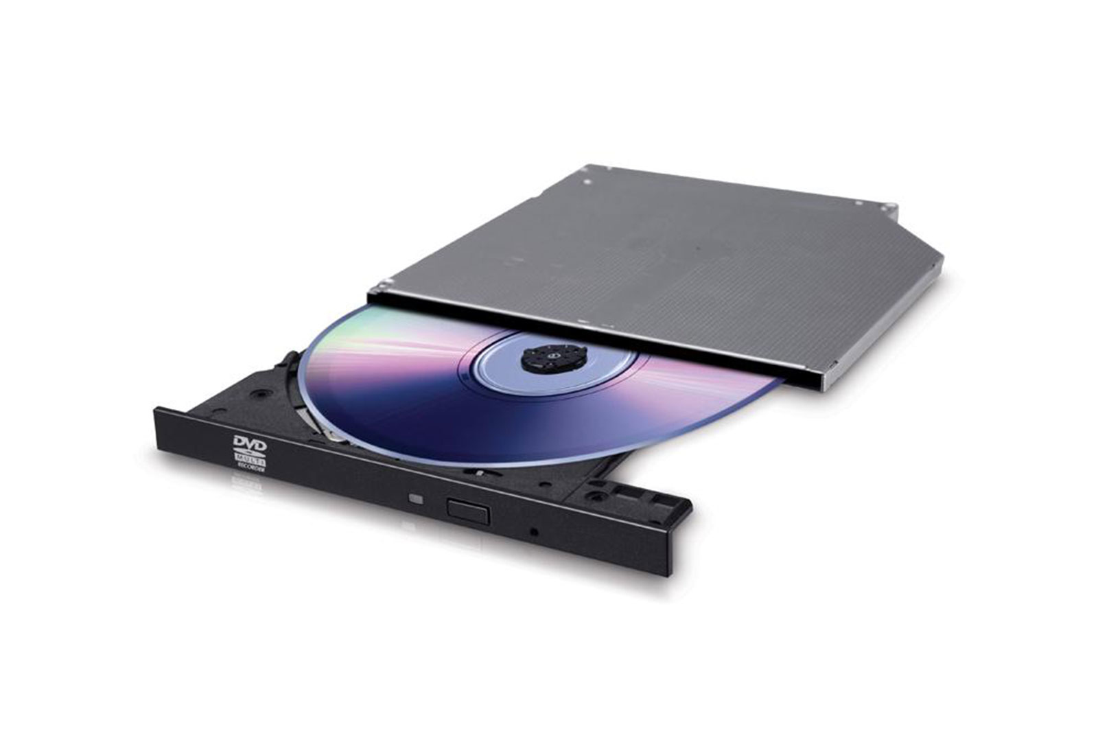 LG GUD0N.BHLA10B optical disc drive Internal DVD-RW Black, Stainless steel – image 2