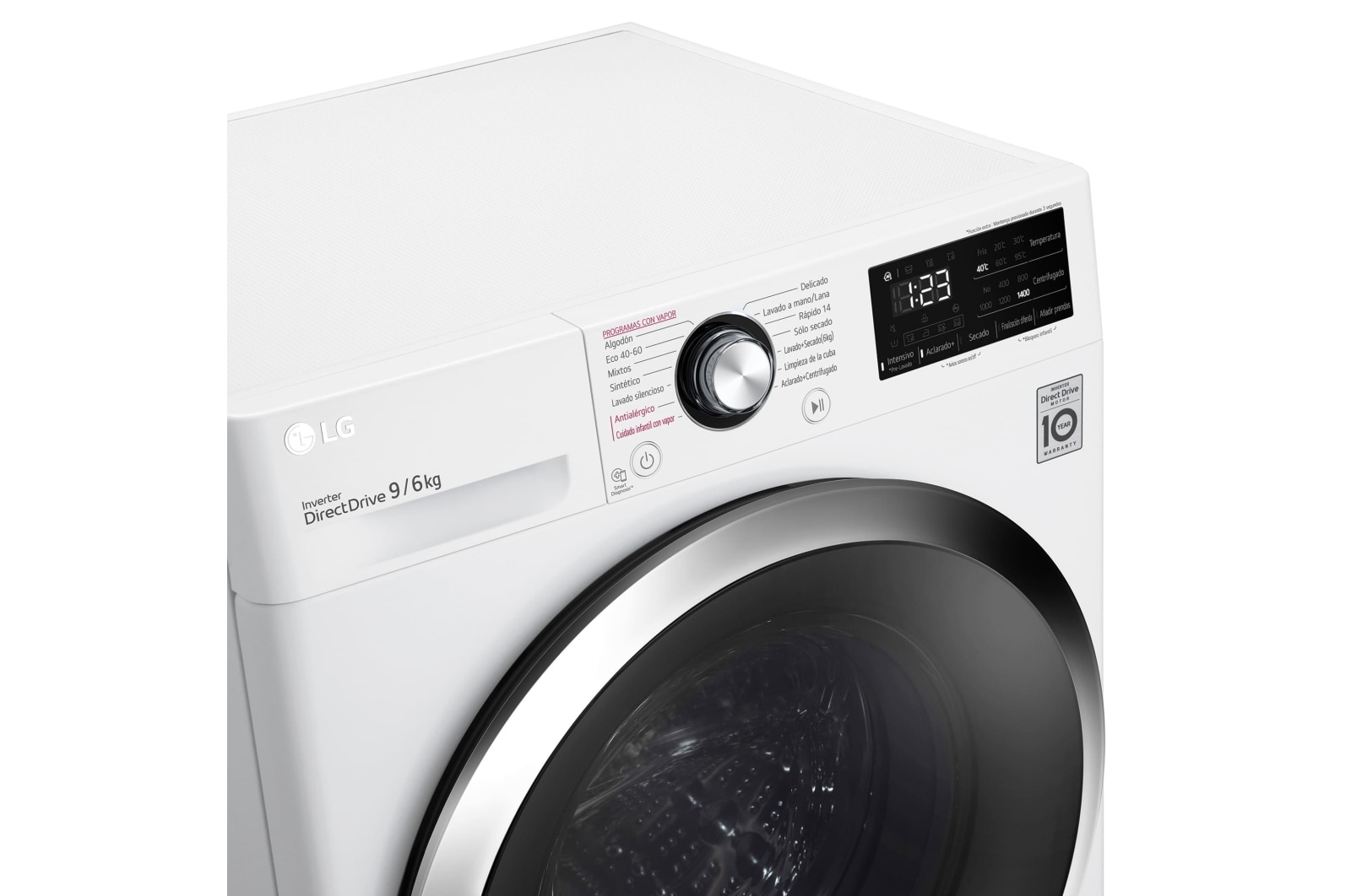 LG F4DV3109S2W washer dryer Freestanding Front-load White – image 5