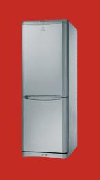 Indesit BAN34NFS fridge-freezer Freestanding Silver