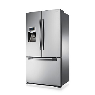 Samsung RFG23UERS side-by-side refrigerator Freestanding – image 4