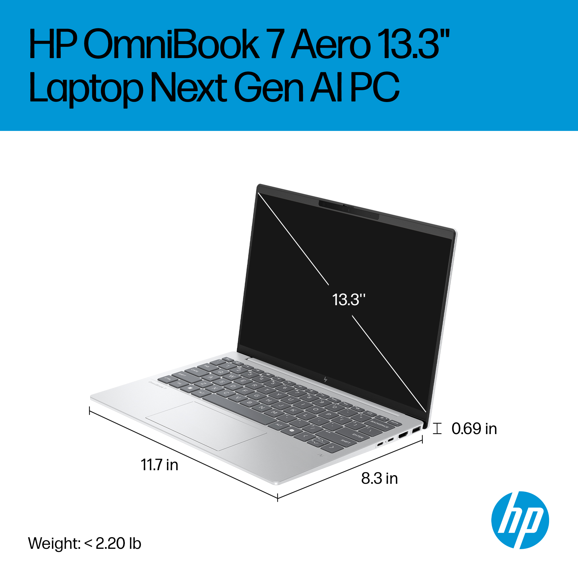HP OmniBook 7 Aero 13-bg1059nr Next Gen AI – image 2