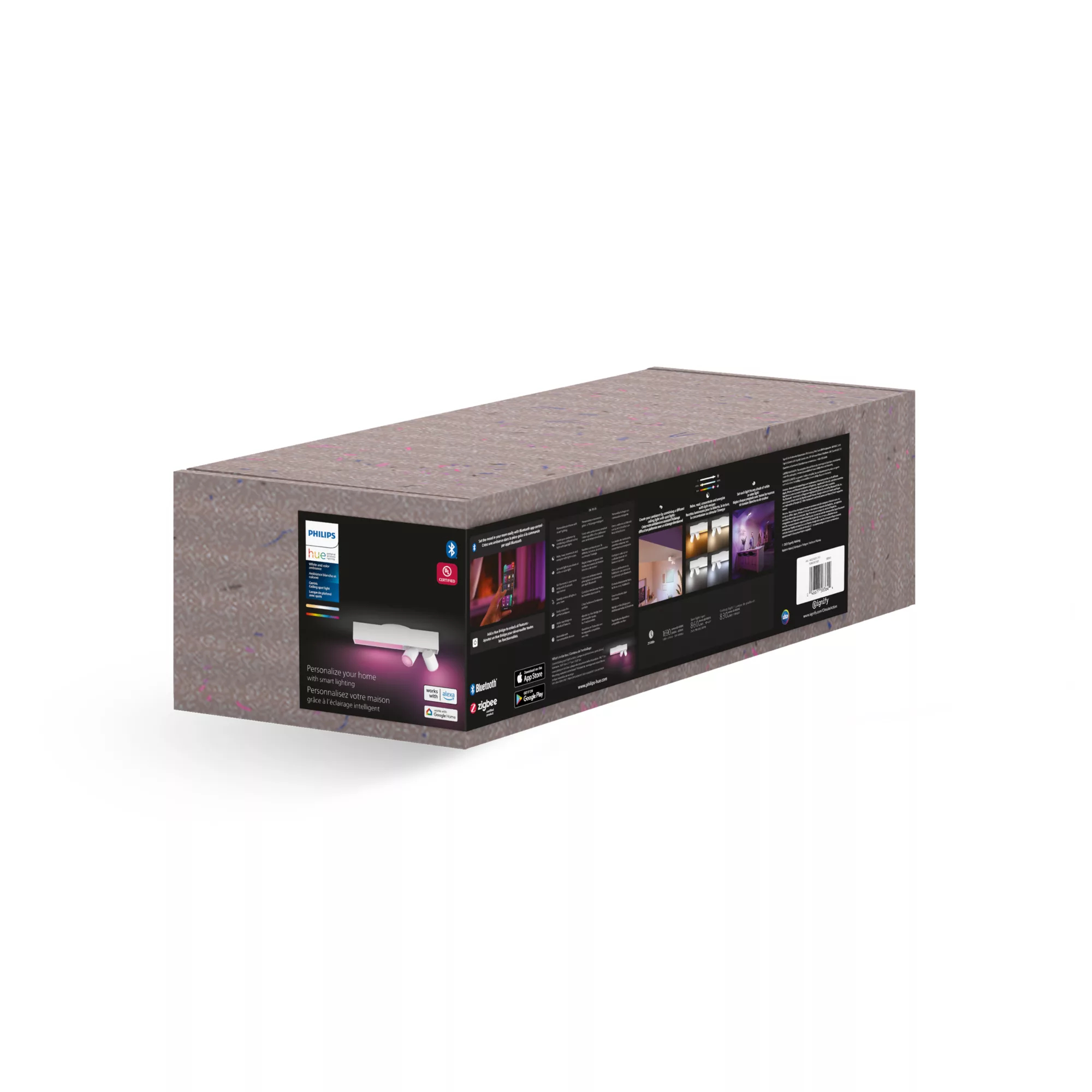 Philips by Signify Philips Hue White and colour ambience 046677583644 smart lighting Smart lighting spot Bluetooth/Zigbee – image 4