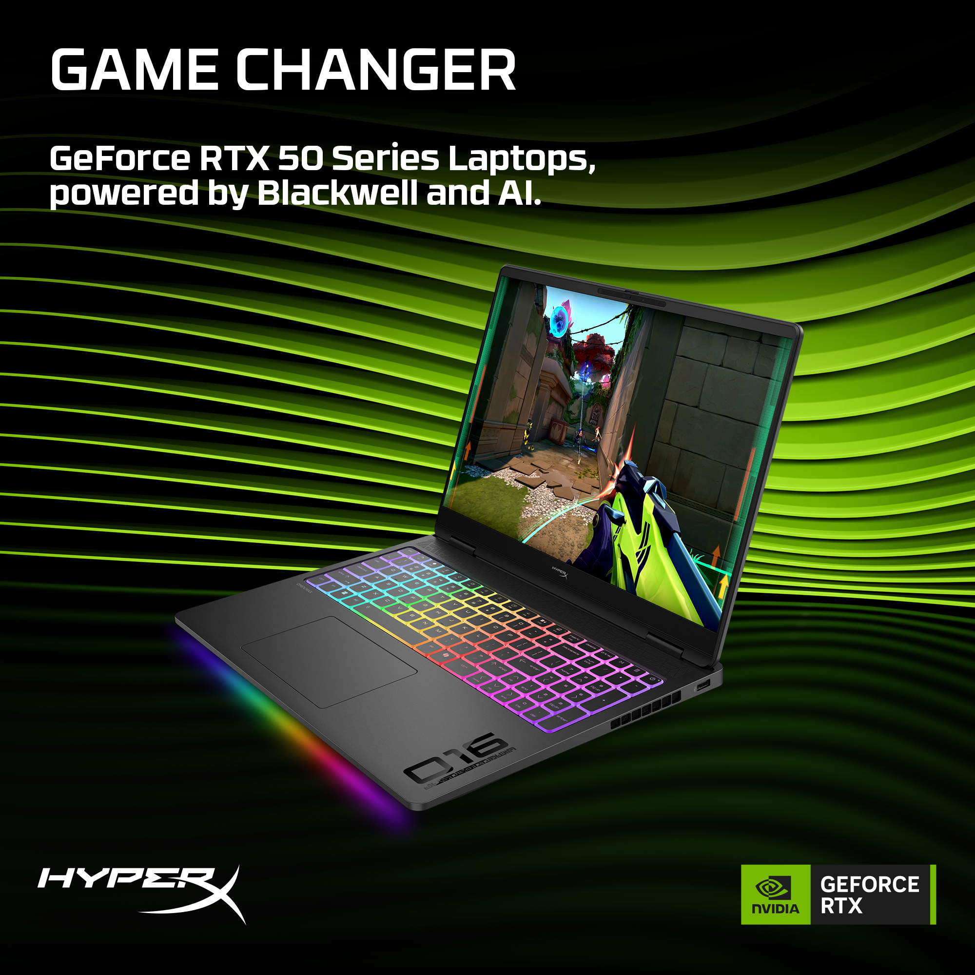 HP HyperX OMEN MAX 16 inch Gaming Laptop PC 16-ak1501na Copilot+ PC AMD Ryzen AI 9 40.6 cm (16″) 2.5K 48 GB DDR5-SDRAM NVIDIA GeForce RTX 5070 Ti Wi-Fi 7 (802.11be) Windows 11 Home Black image 11