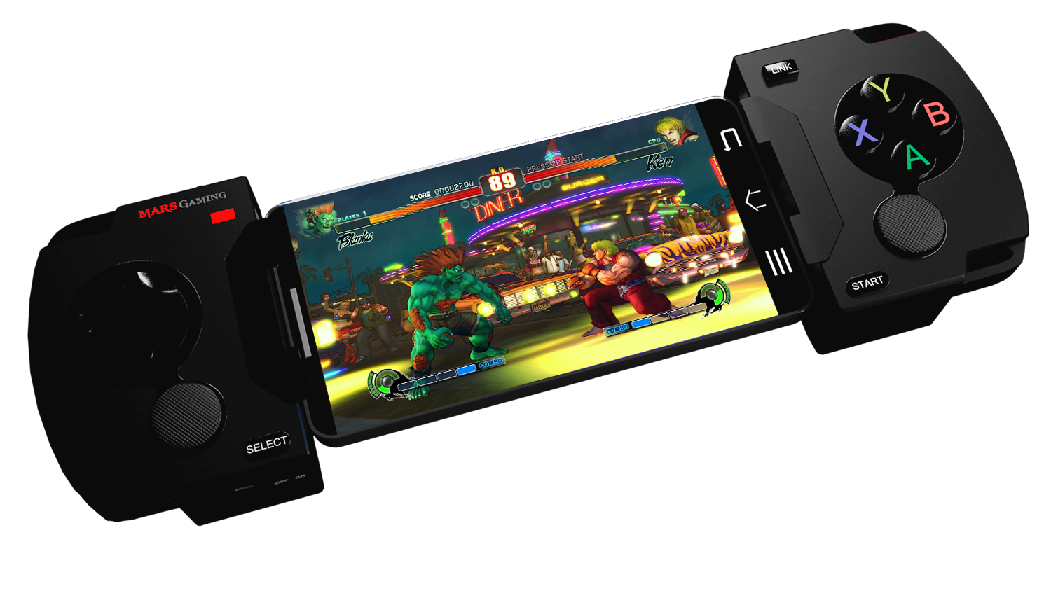 Mars Gaming MGP1 Gaming Controller Black Bluetooth Gamepad Android – image 3
