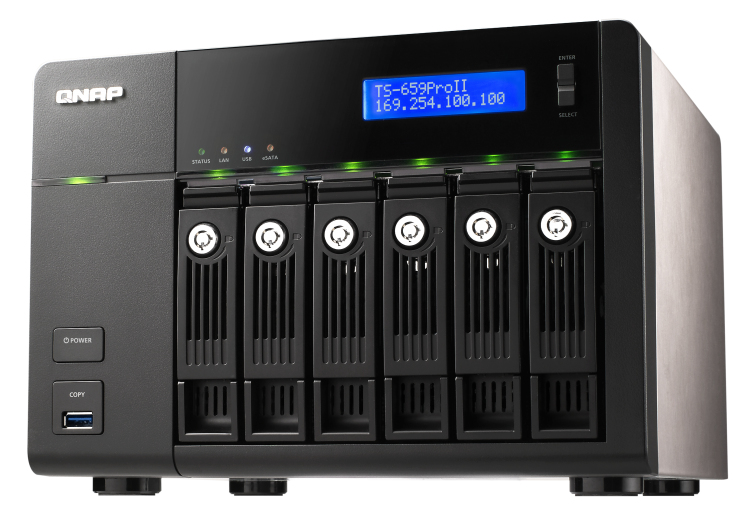 QNAP TS-659 PRO II, 3x 1 TB – image 4