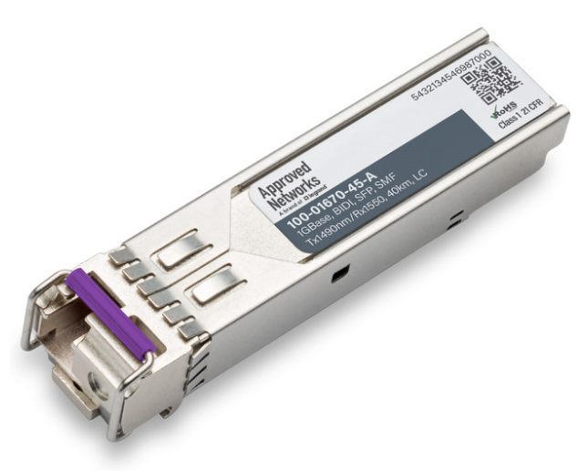 Legrand 100-01670-45-A network transceiver module Fiber optic 1000 Mbit/s SFP