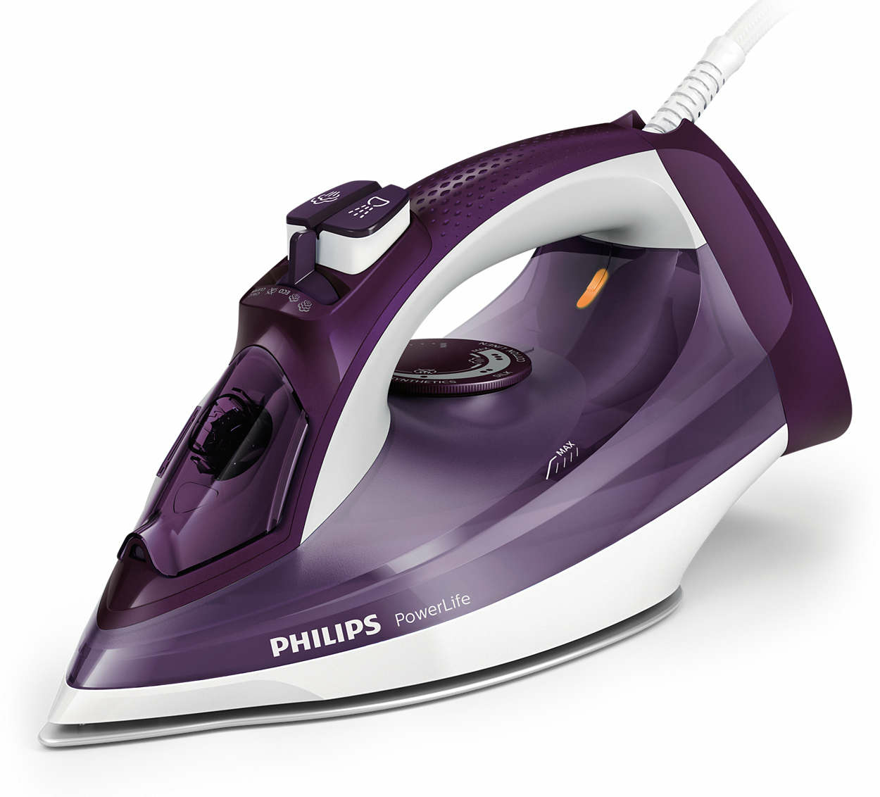Philips PowerLife GC2995/38 iron Steam iron SteamGlide soleplate