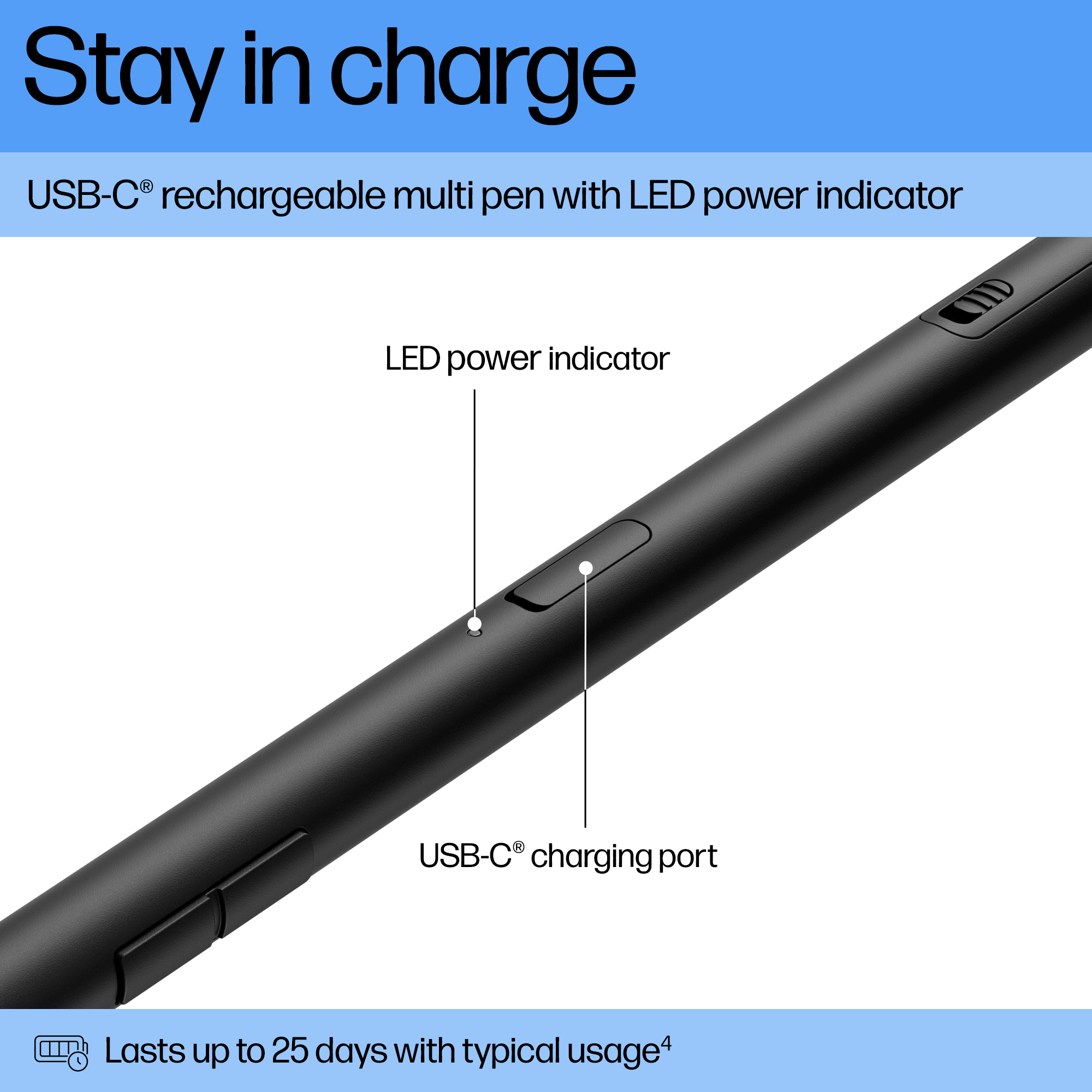 HP 705 RECHBL Multi Pen – image 7