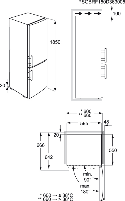 AEG S53620CTWF Freestanding – image 3