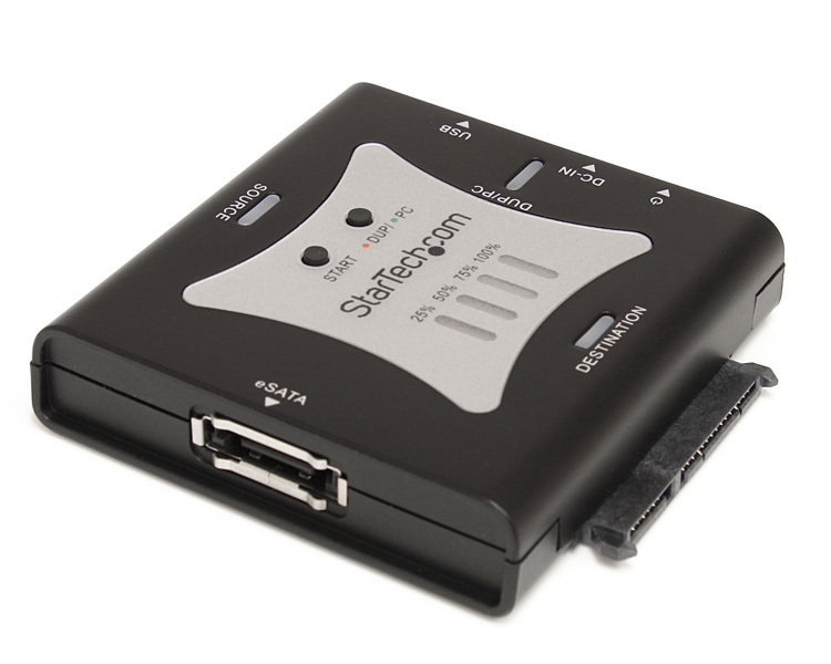 StarTech.com Portable eSATA USB to SATA Standalone HDD Hard Drive Duplicator Dock HDD – image 2