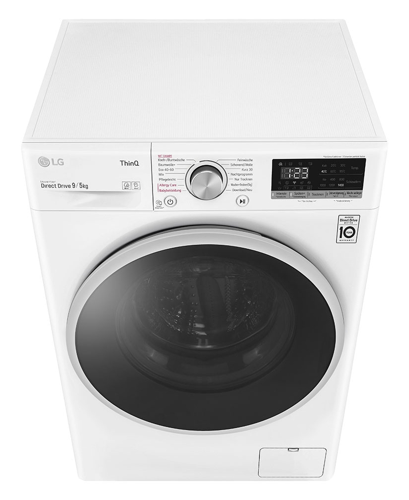 LG VT4WD950 washer dryer Freestanding Front-load White – image 5