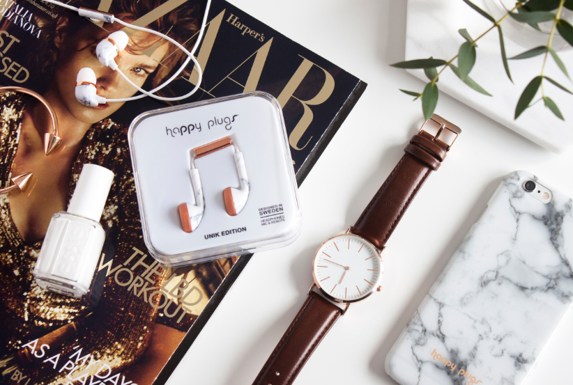 Happy Plugs Earbug Headset Wired In-ear Calls/Music Gold, White – image 4