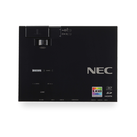 NEC NP-L50W data projector Portable projector 500 ANSI lumens DLP WXGA (1280x800) Black – image 7