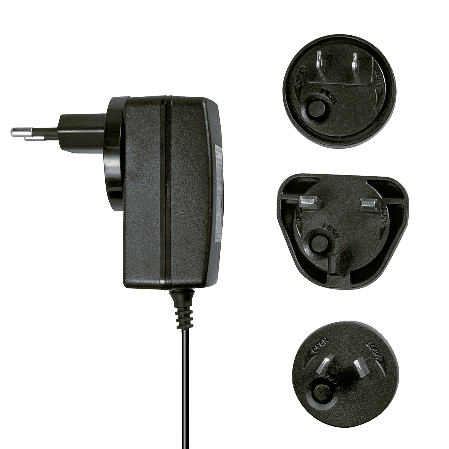 Lindy 5VDC 3A Multi-country Power Supply, 3.5/1.35mm – image 2