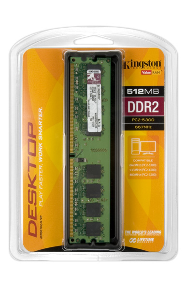 Kingston Technology 512MB, PC5400, DDR2, 667MHz – image 2