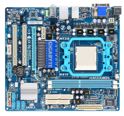 GIGABYTE GA-MA78LM-S2H motherboard AMD