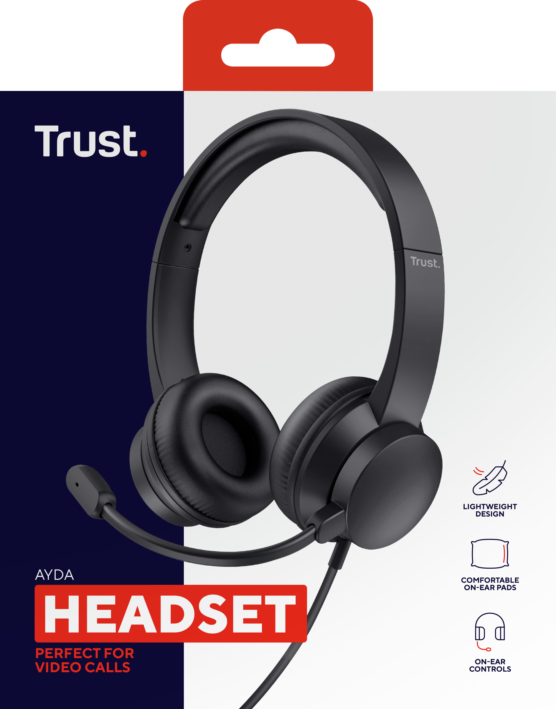 Trust Ayda Headset Wired Head-band Calls/Music Black – image 7