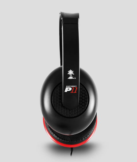 Turtle Beach P11 Headset Wired Head-band Gaming Black, Red – image 3