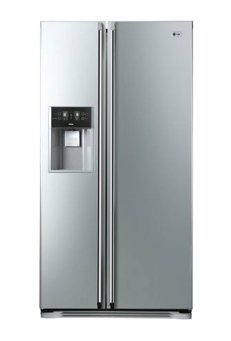 LG GW-L207FNQV side-by-side refrigerator Freestanding Silver