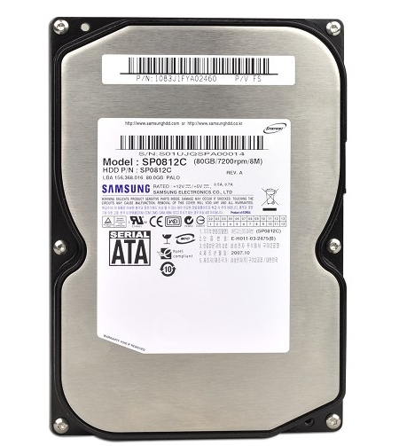 Samsung Spinpoint P SP0812C internal hard drive