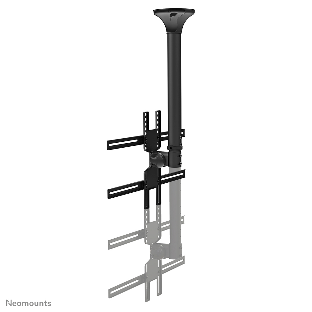 Neomounts FPMA-C400BLACK Monitor/TV mount ceiling 32-60" - h 64-104 cm – image 3