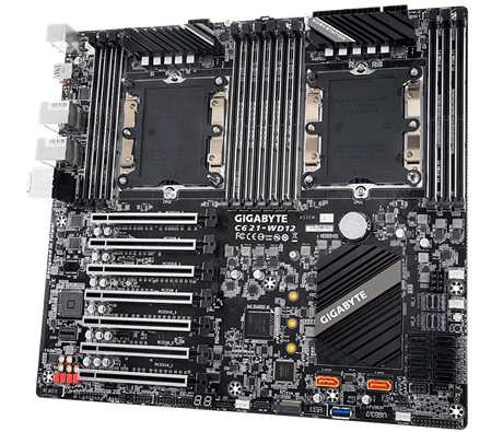 GIGABYTE C621-WD12 motherboard Intel® C621 LGA 3647 (Socket P) – image 3