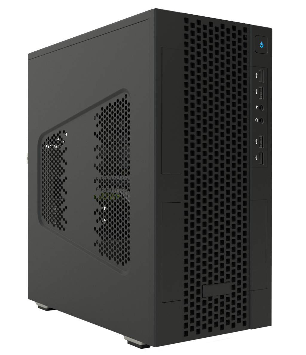 itek SMALLCOM-P Mini Tower Black – image 2