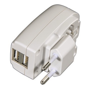 Hama Ladegerät 2-fach USB – image 2