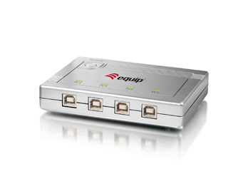 Equip USB 2.0 Sharing Switch, 4-Port
