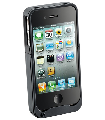 Cellularline Powercase mobile phone case Cover Black – image 4
