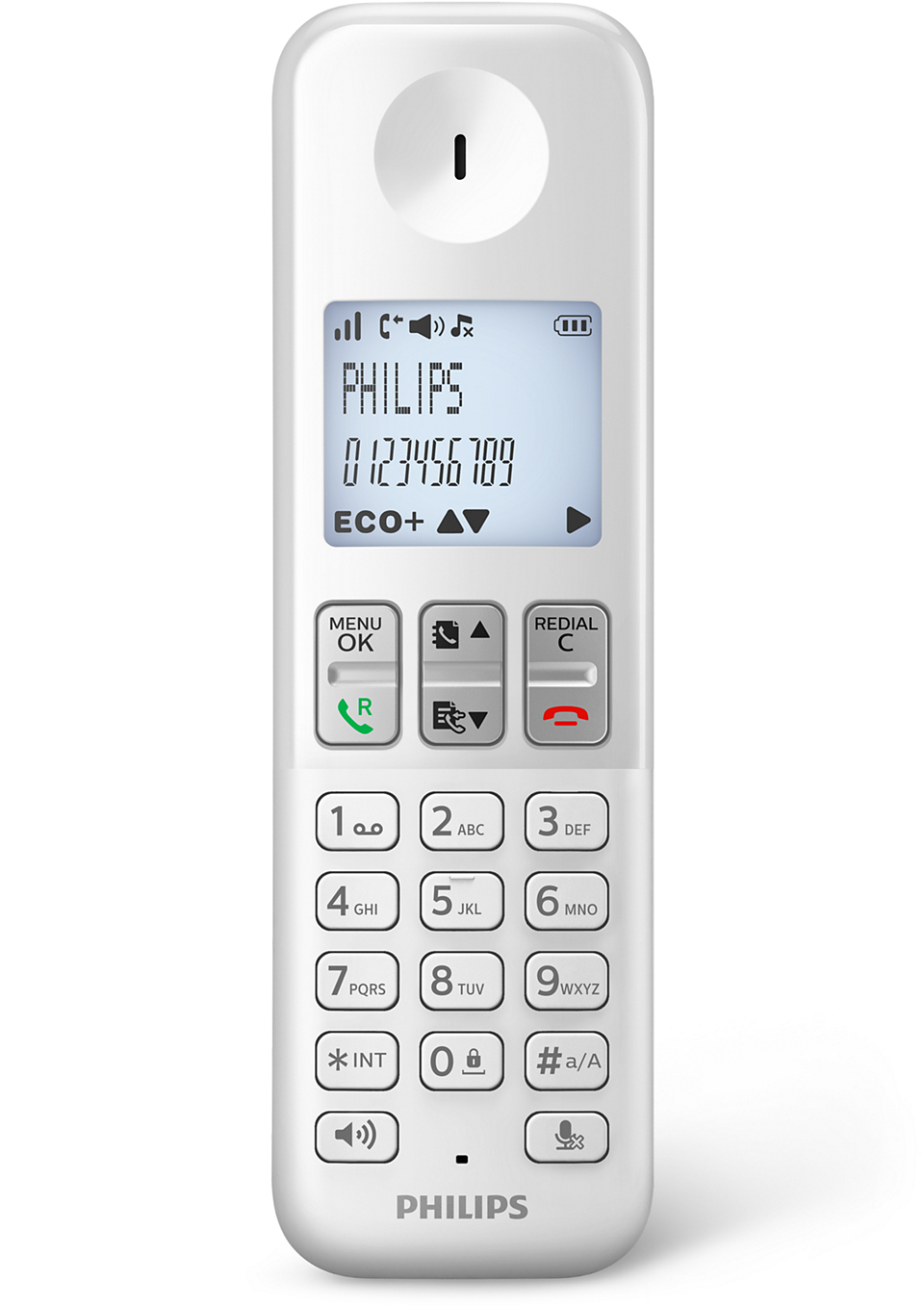 Philips D2501W/34 telephone DECT telephone Caller ID White – image 3
