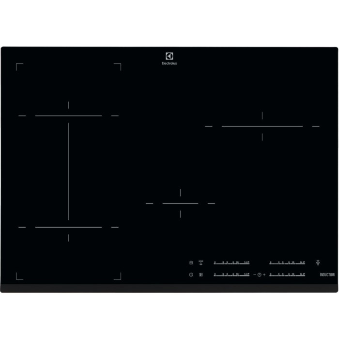 Electrolux HHB730FHK Black Built-in Zone induction hob 4 zone(s) – image 1