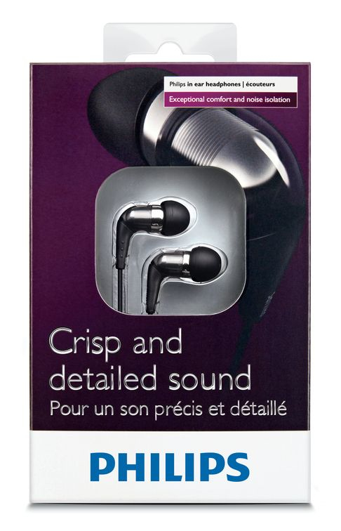 Philips SHE9850/10 headphones/headset Wired Music Grey – image 2