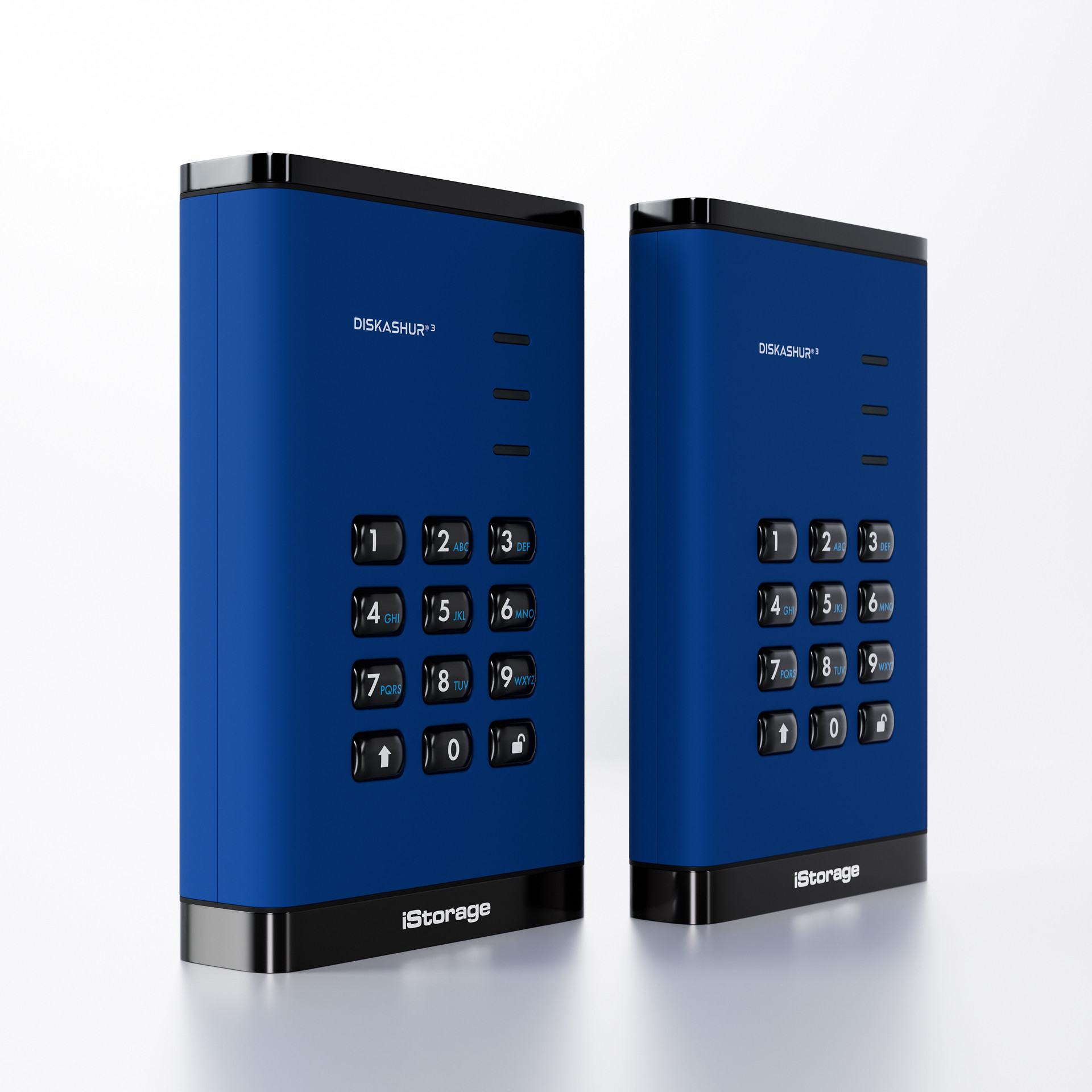 iStorage diskAshur³ SSD 2TB Blue | Secure Portable Solid State Drive | FIPS 140-3 Level 3 Complaint |Common Criteria EAL 5+ | PIN protected | AES-XTS 256-bit hardware encryption | GDPR, TAA Compliant | Dust/Water Resistant | image 6