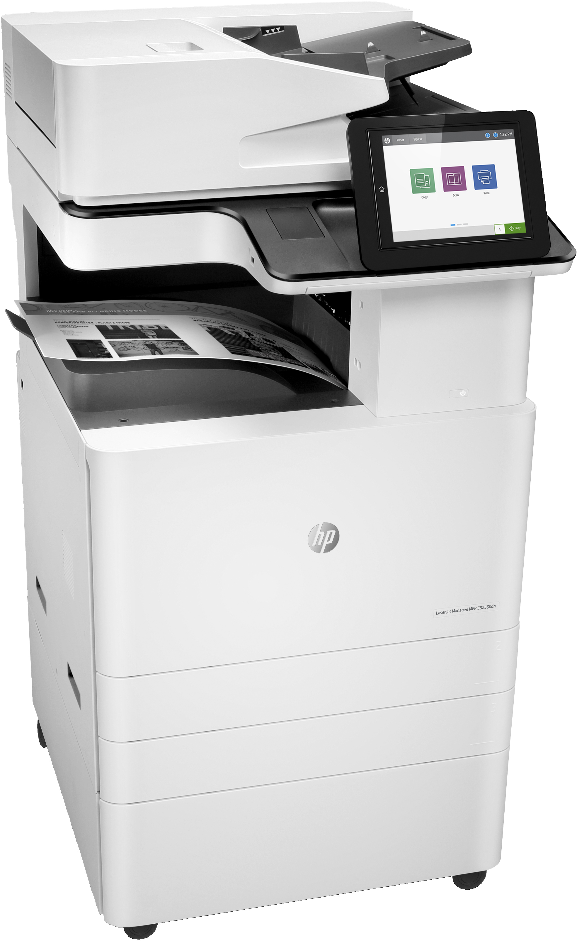HP LaserJet Managed MFP E82550dn - Speed 50 ppm – image 3