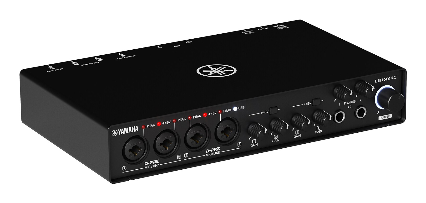Yamaha URX44C recording audio interface – image 5