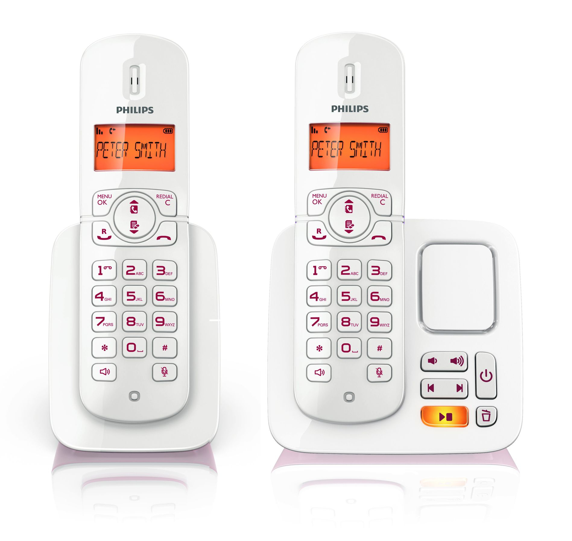 Philips BeNear Cordless phone with answering machine CD1862R/FR – image 2