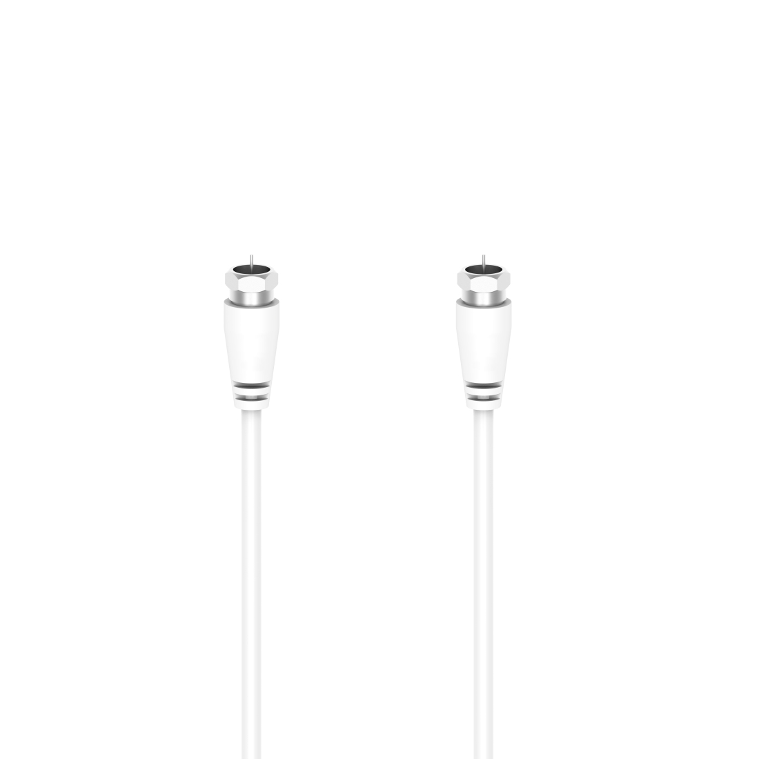 Hama 00305047 cavo coassiale 3 m Tipo F Bianco