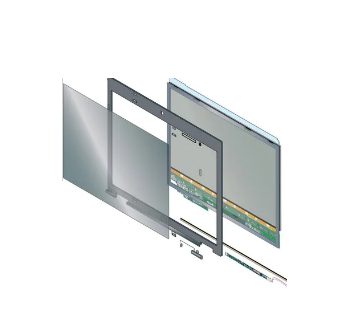 3M ALCF-P-KIT-MATTE Filtro per la privacy senza bordi per display