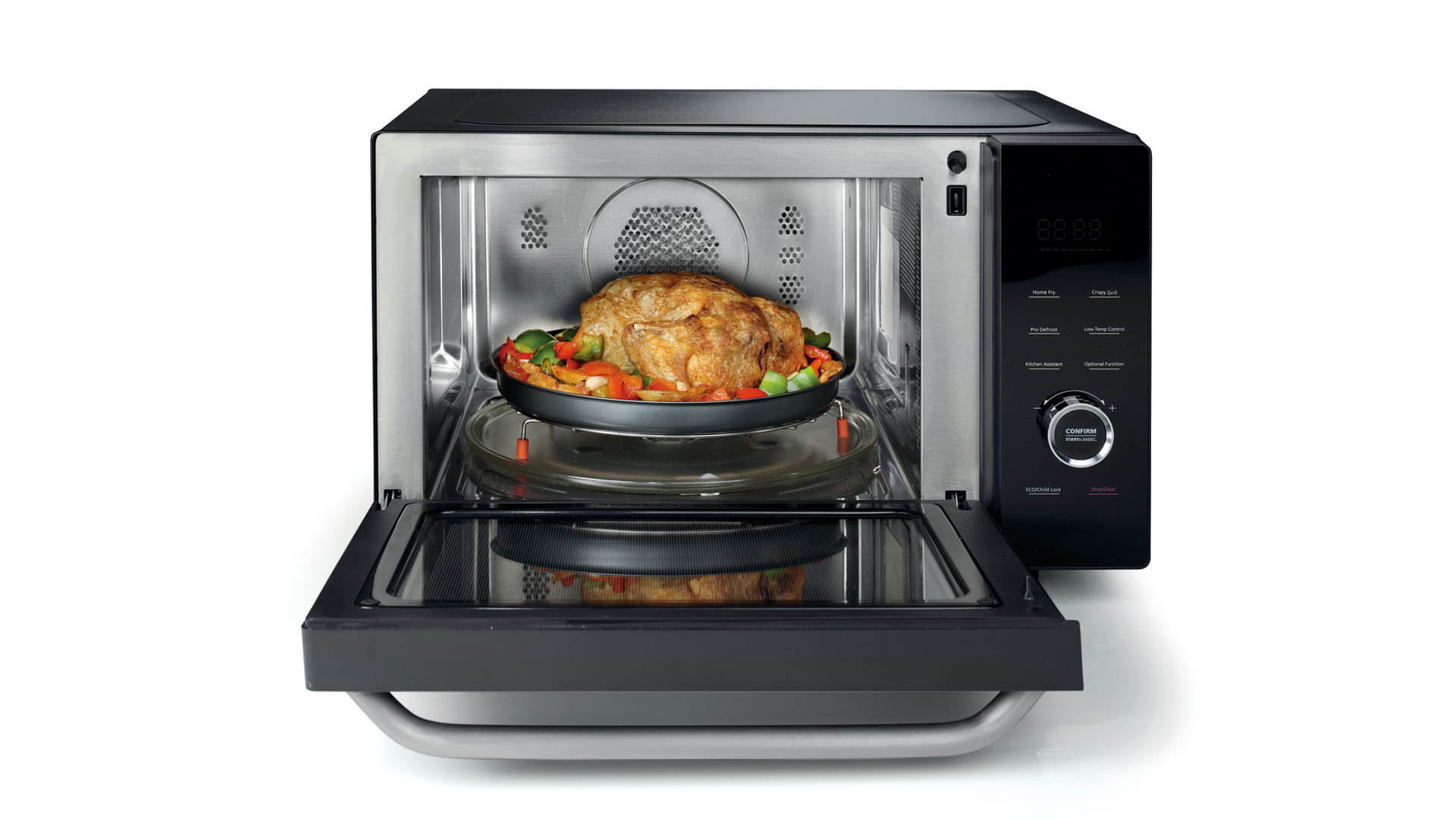 Hisense H30MOBS10HC microwave Black Combination microwave Countertop – image 3