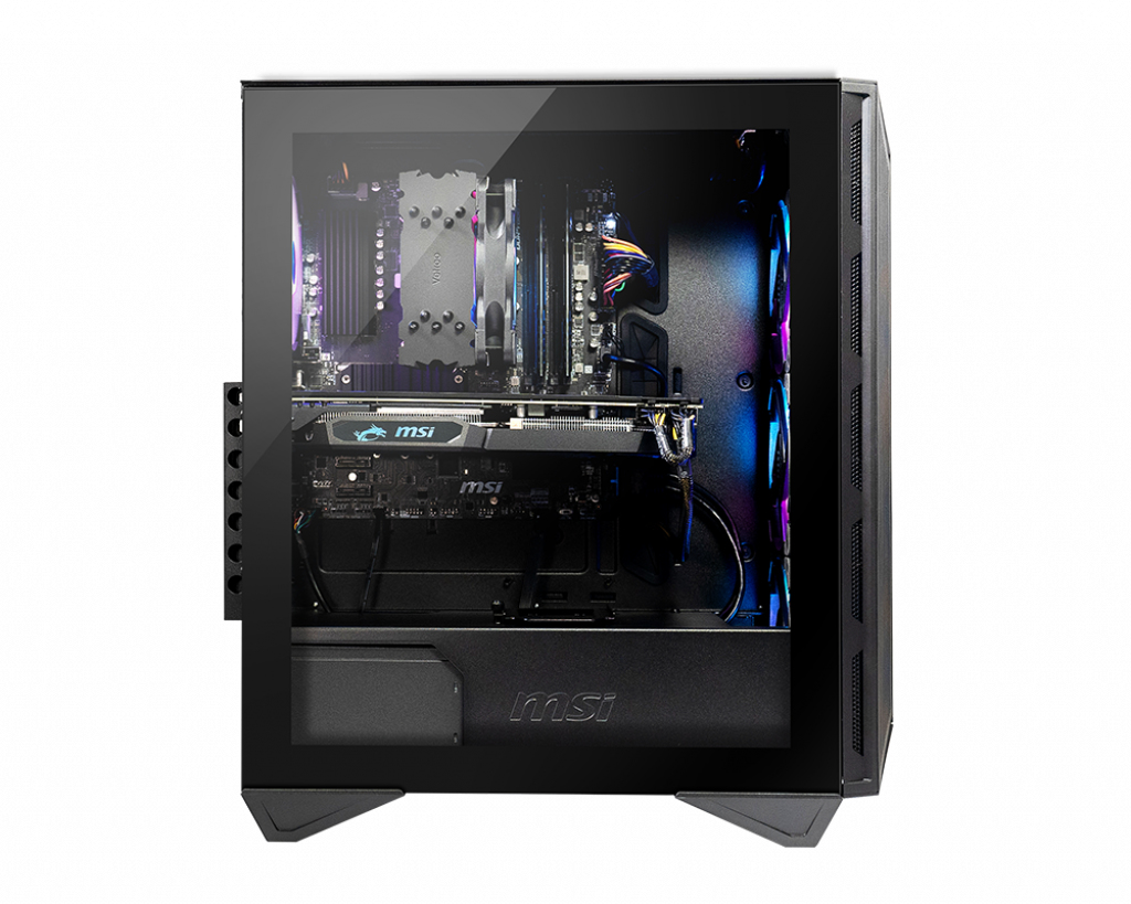 MSI Aegis ZS 7NUE-1076US AMD Ryzen™ 9 7900X 32 GB DDR5-SDRAM 2 TB SSD AMD Radeon RX 9070 XT Windows 11 Home Tower PC Black image 3