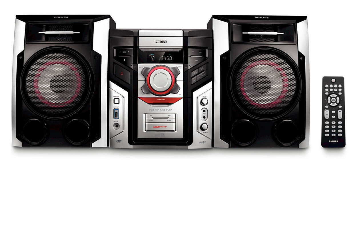 Philips FWM397 MP3 Mini Hi-Fi System – image 1
