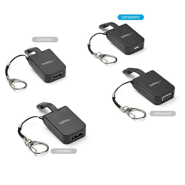 StarTech.com Compact USB C to Mini DisplayPort Adapter - 8K – image 6