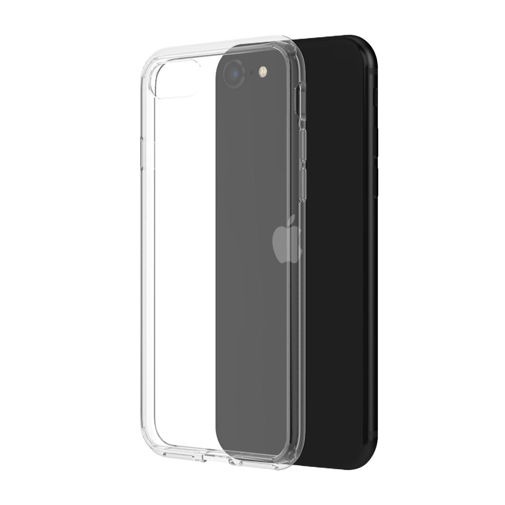 PanzerGlass SAFE Apple iPhone SE (3rd & 2nd Gen) and iPhone 8/7 Case - (SAFE95105) mobiltelefonfodral Omslag Transparent