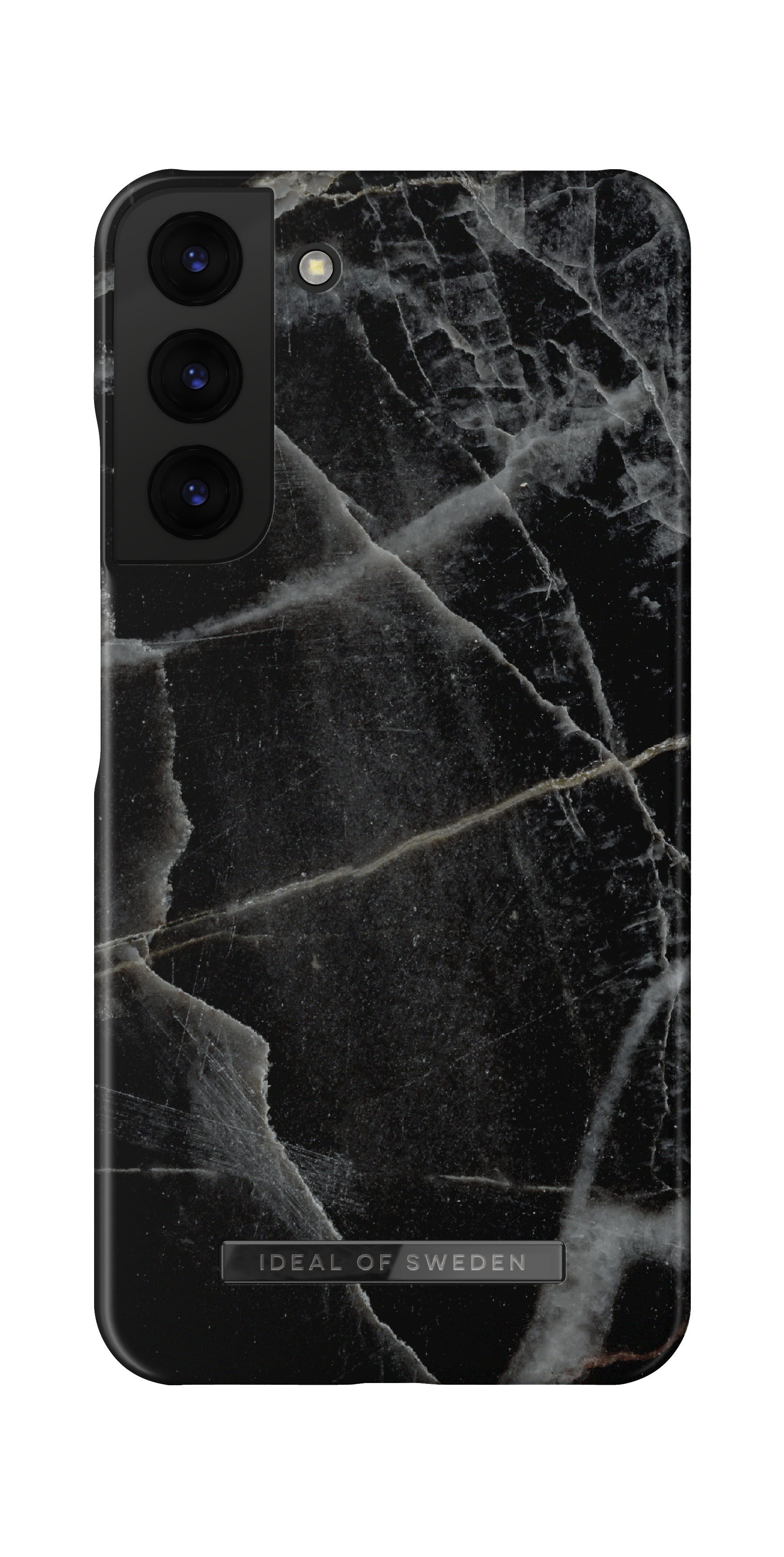 iDeal of Sweden Printed Case Galaxy S22P Black Thunder Marble – image 3