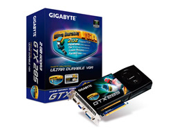 GIGABYTE GV-N285OC-2GI graphics card GeForce GTX 285
