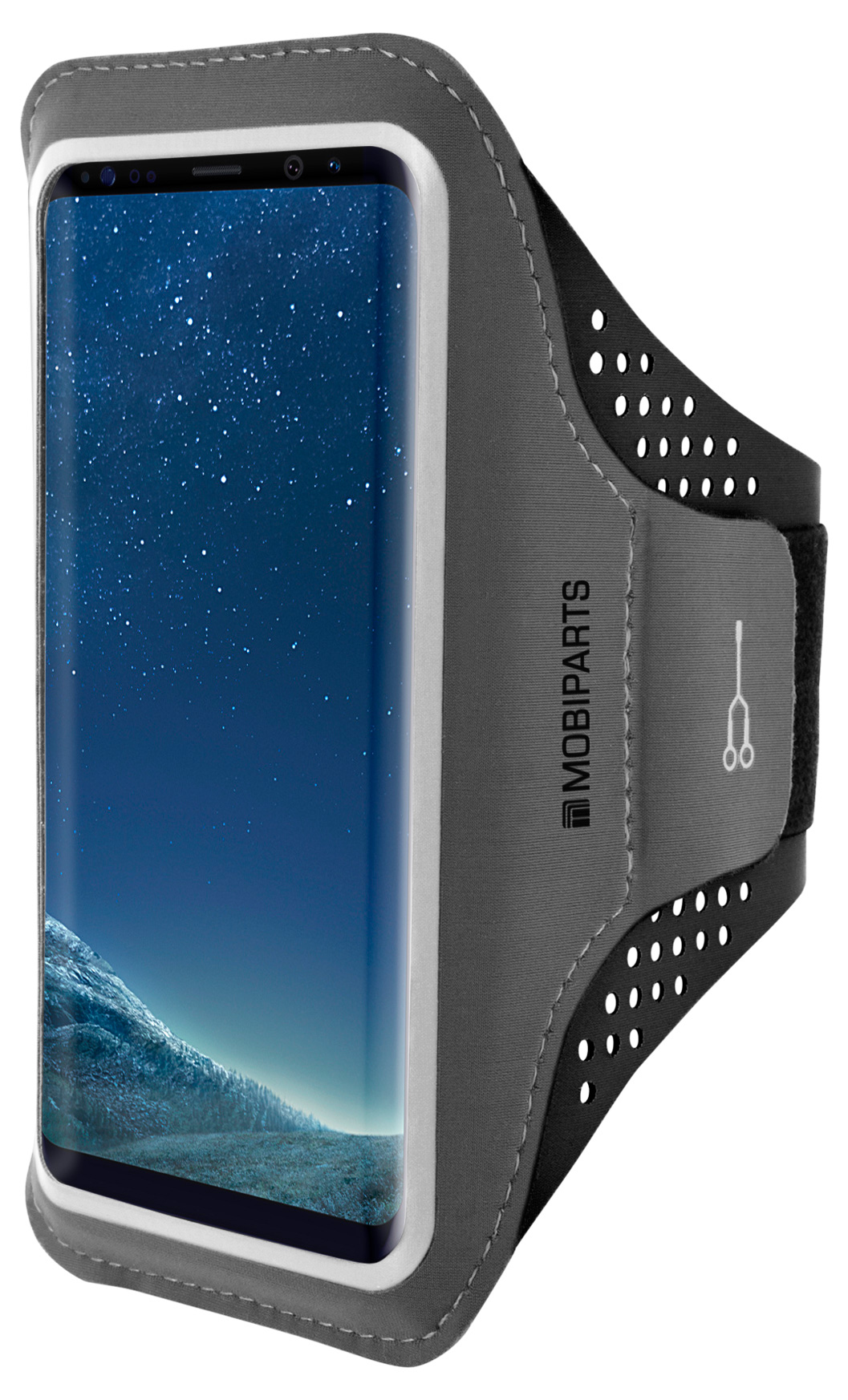 Mobiparts Comfort Fit Sport Armband Samsung Galaxy S8 Black