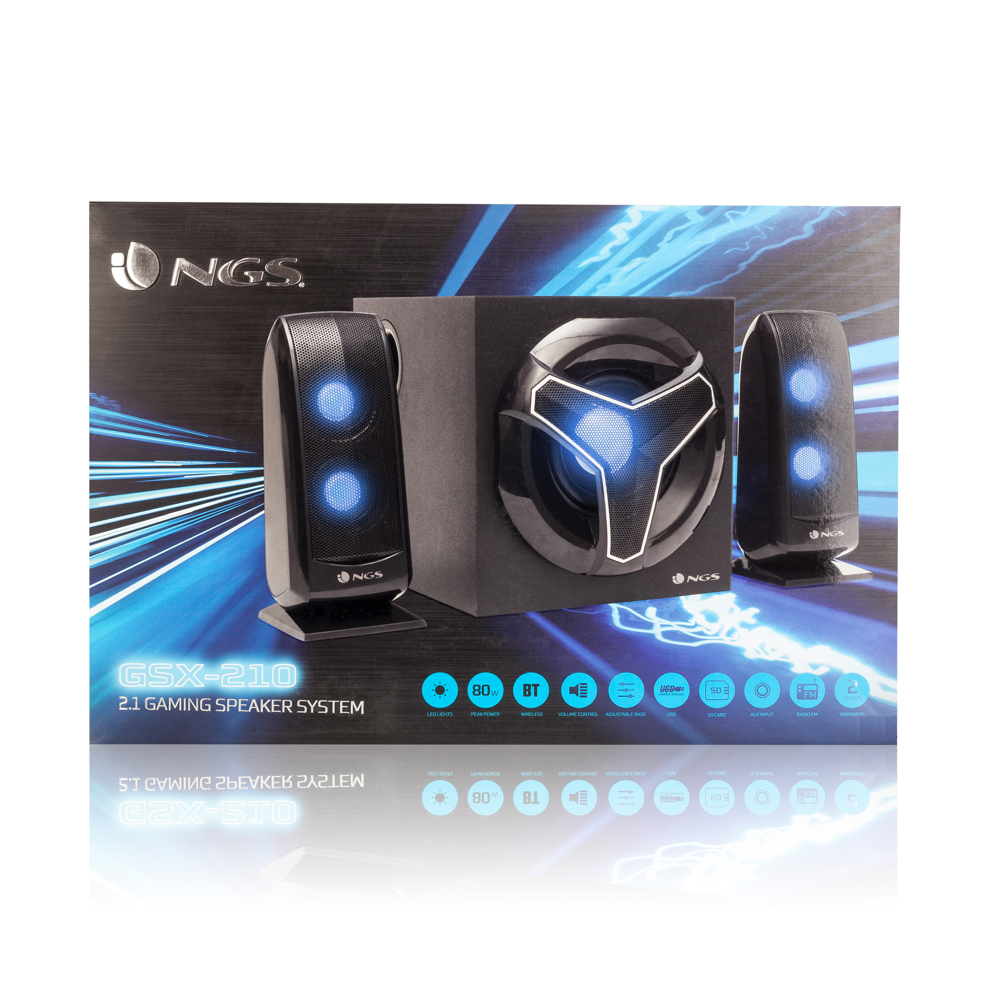 NGS GSX-210 speaker set – image 6
