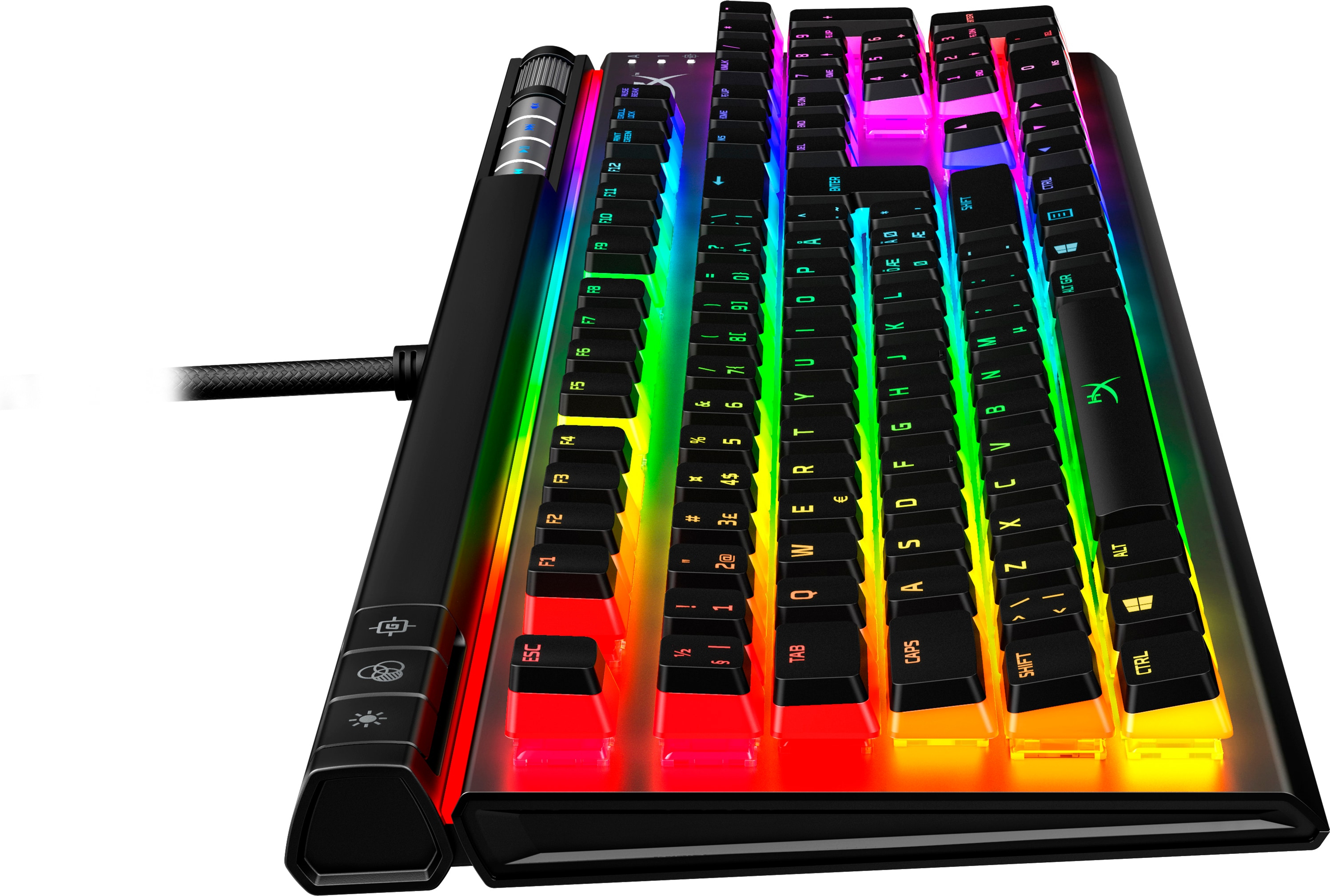 HyperX Alloy Elite 2 – mekaniskt gaming-tangentbord – HX Red (NO-layout)